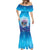 New Zealand Matapouri Beach Landscape Mermaid Dress