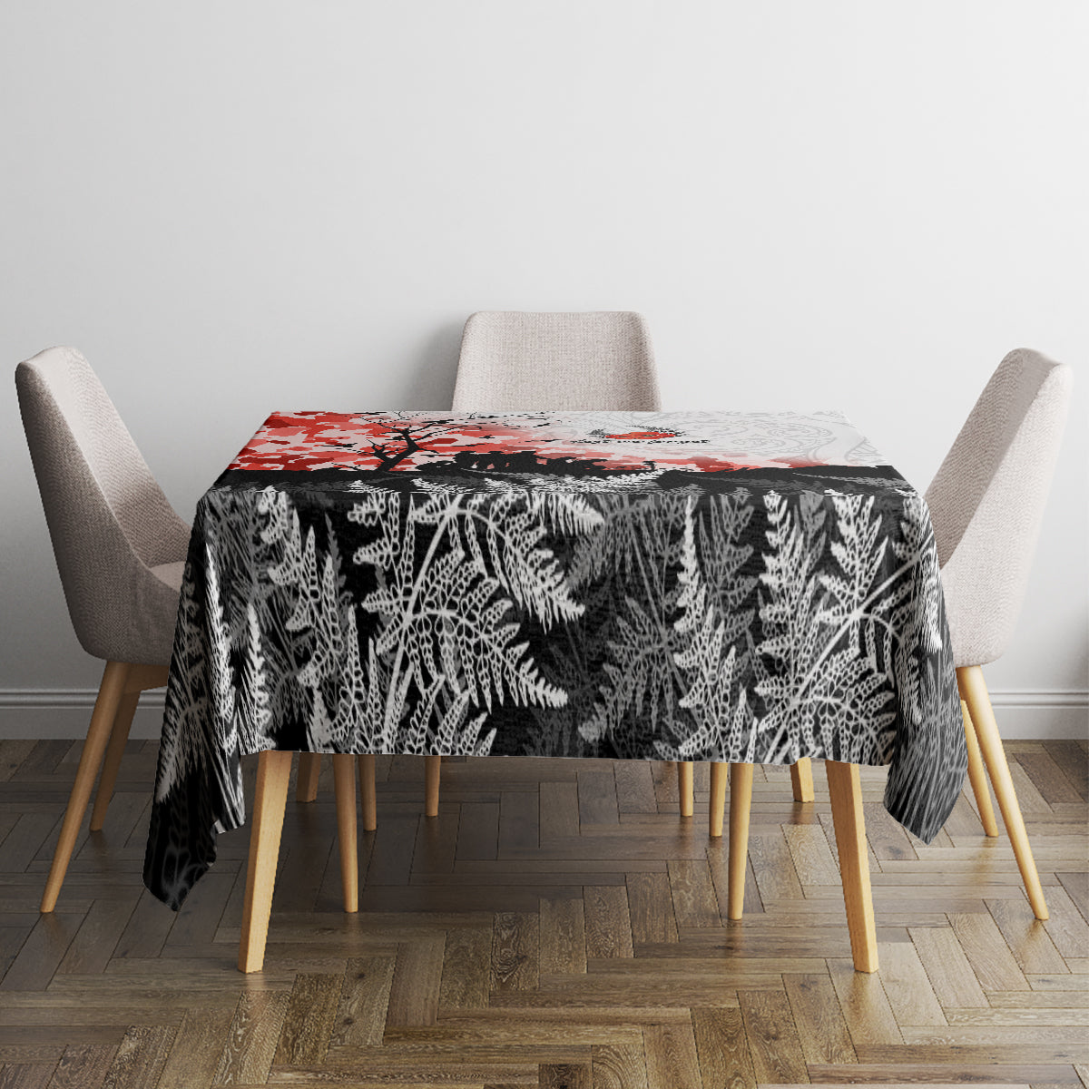 Kei Wareware Tatou New Zealand ANZAC Day Tablecloth Lest We Forget LT05 - Polynesian Pride