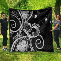 New Zealand Valentine Quilt Aroha Gray Piwakawaka LT05 - Polynesian Pride