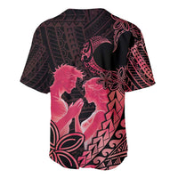Alofa Samoa Valentine Red Baseball Jersey Love Is The Greatest Thing