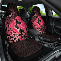 Alofa Samoa Valentine Red Car Seat Cover Love Is The Greatest Thing LT05 One Size Red - Polynesian Pride