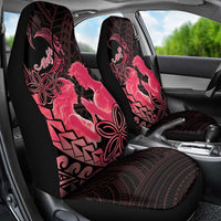 Alofa Samoa Valentine Red Car Seat Cover Love Is The Greatest Thing LT05 - Polynesian Pride