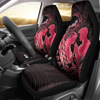 Alofa Samoa Valentine Red Car Seat Cover Love Is The Greatest Thing LT05 - Polynesian Pride