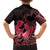 Alofa Samoa Valentine Red Family Matching Off Shoulder Short Dress and Hawaiian Shirt Love Is The Greatest Thing