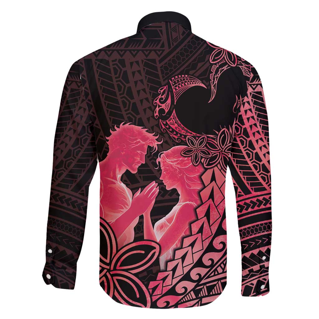 Alofa Samoa Valentine Red Family Matching Puletasi and Hawaiian Shirt Love Is The Greatest Thing
