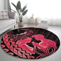 Alofa Samoa Valentine Red Round Carpet Love Is The Greatest Thing