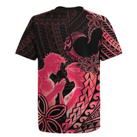 Alofa Samoa Valentine Red Rugby Jersey Love Is The Greatest Thing LT05 - Polynesian Pride