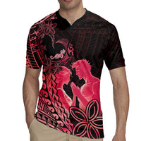 Alofa Samoa Valentine Red Rugby Jersey Love Is The Greatest Thing LT05 - Polynesian Pride