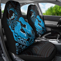 Alofa Samoa Valentine Blue Car Seat Cover Love Is The Greatest Thing LT05 - Polynesian Pride