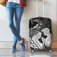 Alofa Samoa Valentine Black Luggage Cover Love Is The Greatest Thing