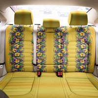Aloha Hawaii Mardi Gras Back Car Seat Cover Gold Style