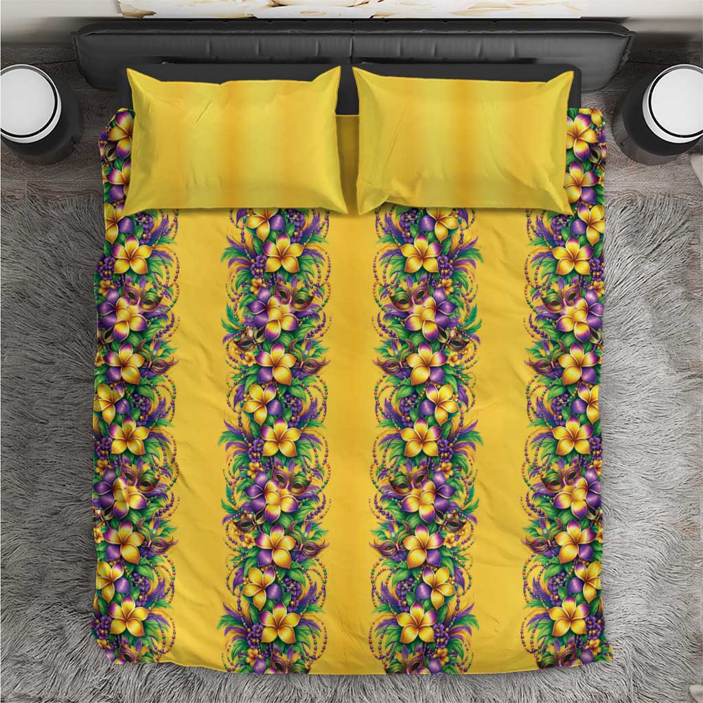 Aloha Hawaii Mardi Gras Bedding Set Gold Style LT05 Gold - Polynesian Pride
