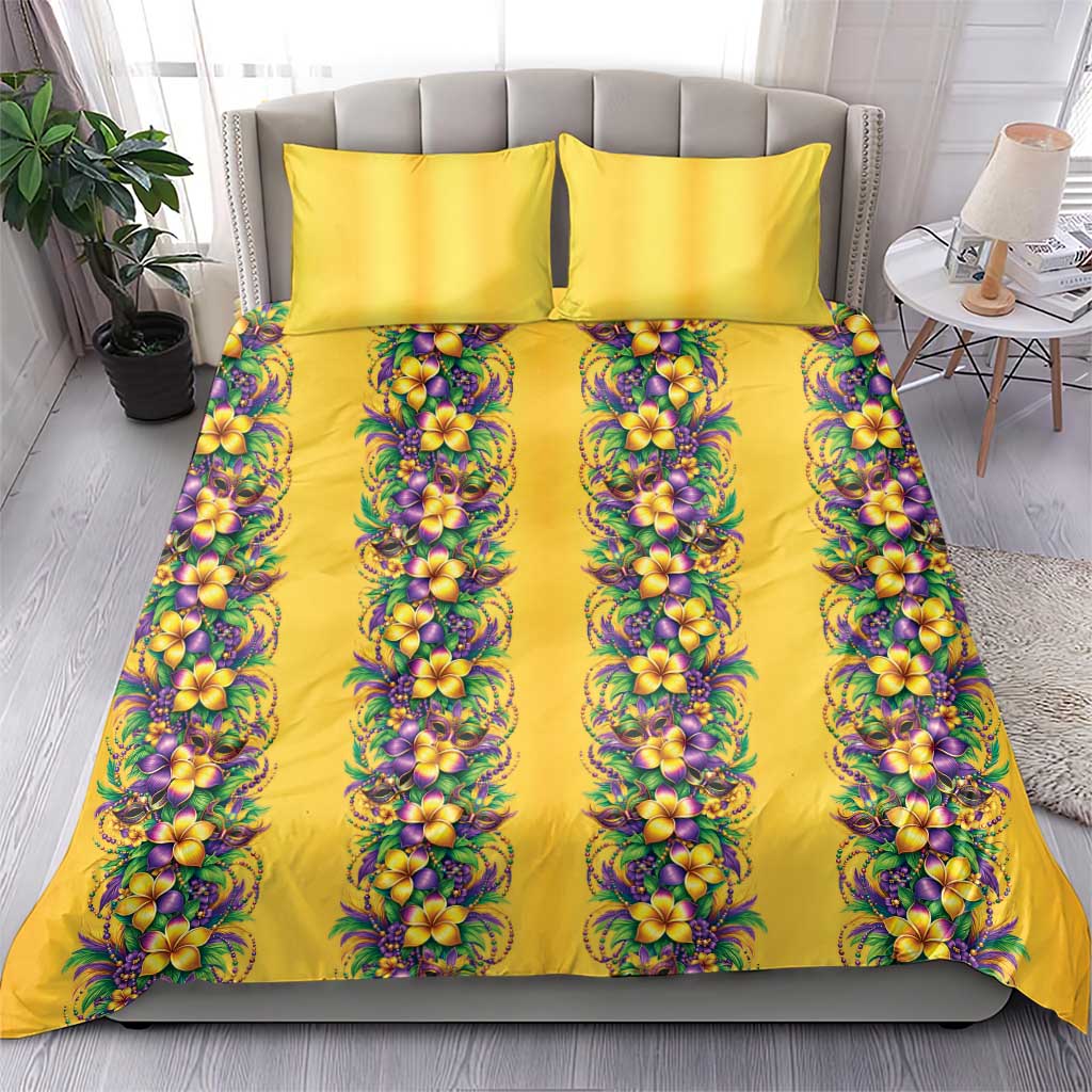 Aloha Hawaii Mardi Gras Bedding Set Gold Style LT05 - Polynesian Pride