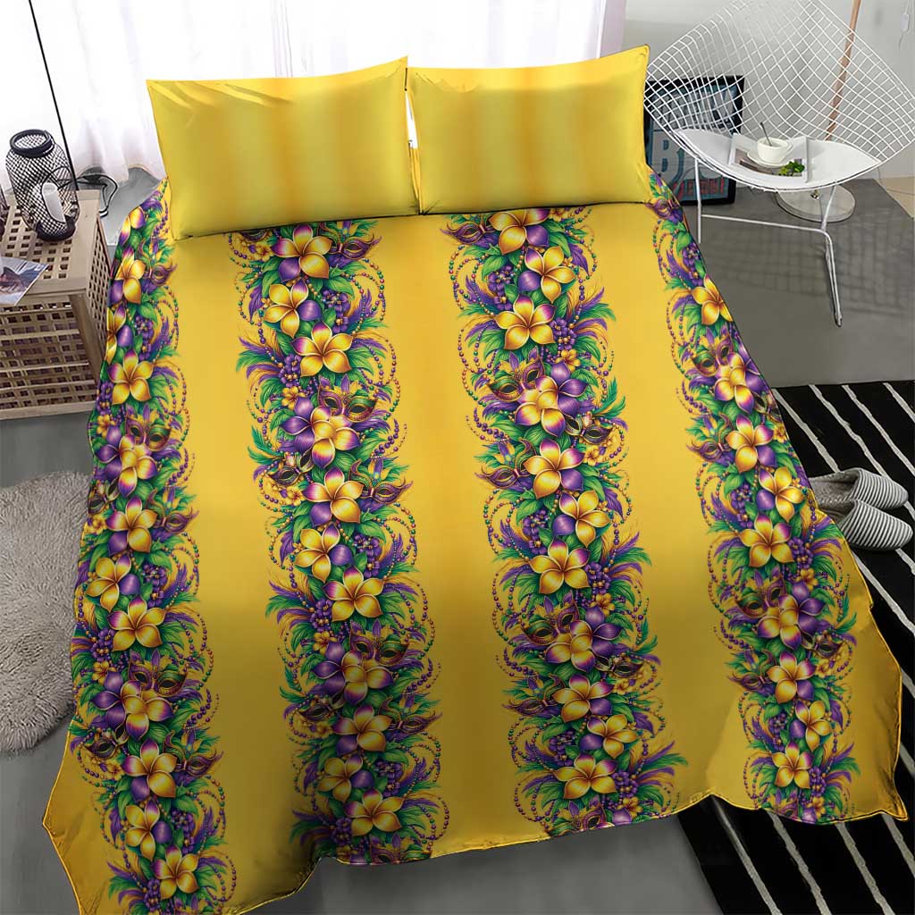 Aloha Hawaii Mardi Gras Bedding Set Gold Style LT05 - Polynesian Pride