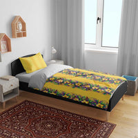 Aloha Hawaii Mardi Gras Bedding Set Gold Style LT05 - Polynesian Pride