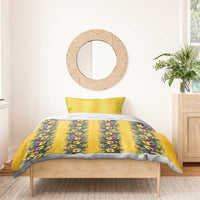 Aloha Hawaii Mardi Gras Bedding Set Gold Style LT05 - Polynesian Pride