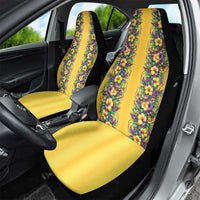Aloha Hawaii Mardi Gras Car Seat Cover Gold Style