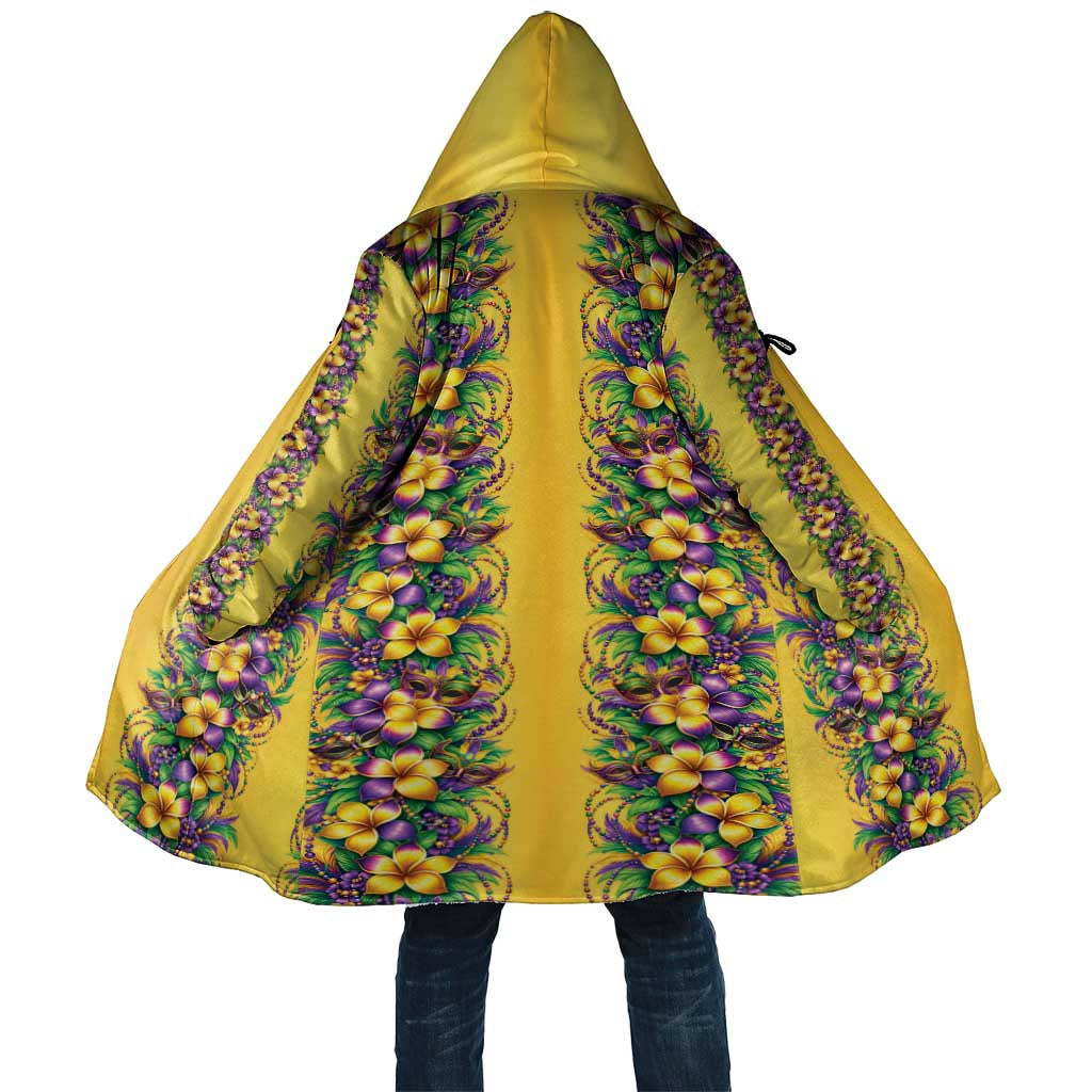 Aloha Hawaii Mardi Gras Cloak Gold Style