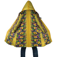 Aloha Hawaii Mardi Gras Cloak Gold Style