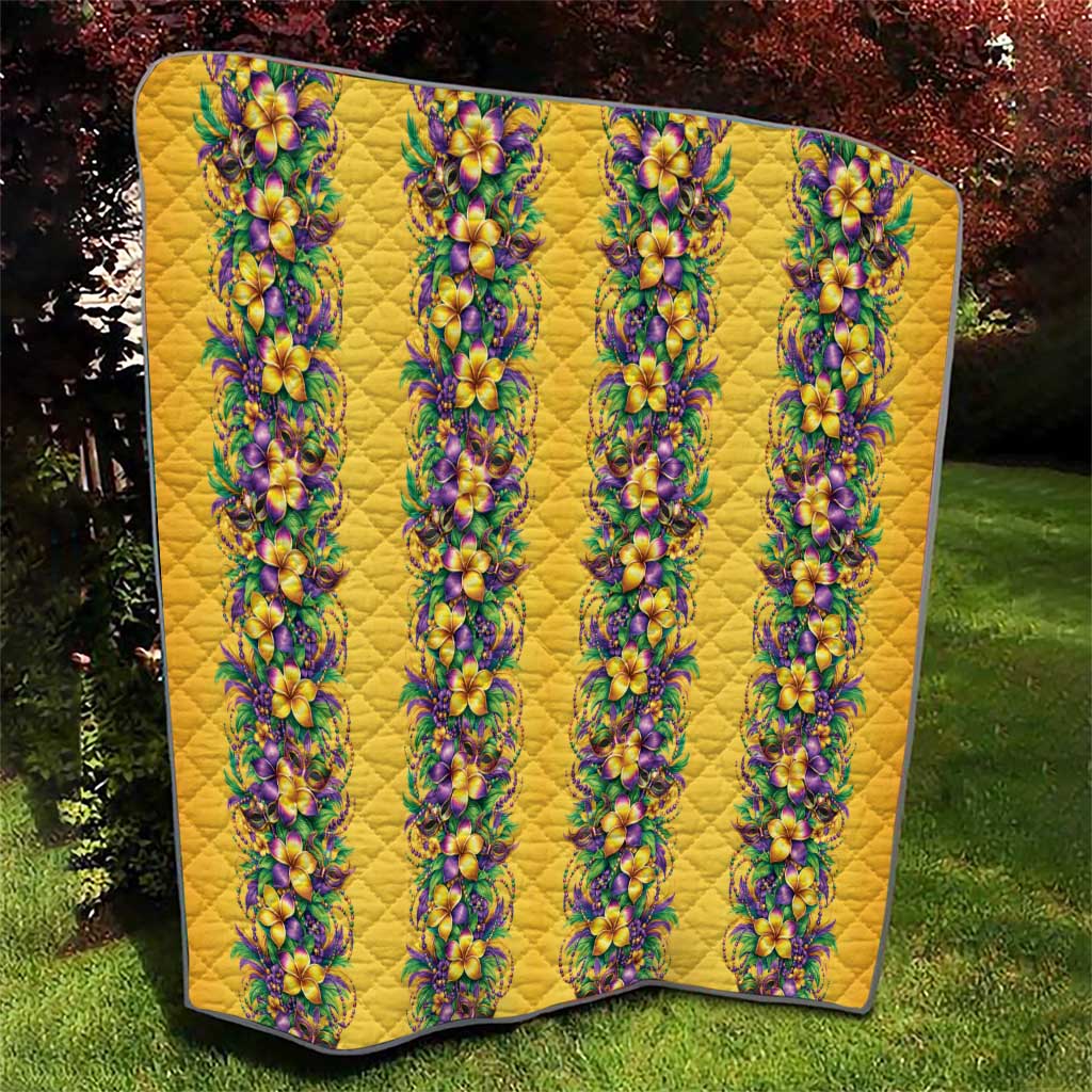 Aloha Hawaii Mardi Gras Quilt Gold Style LT05 - Polynesian Pride
