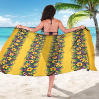Aloha Hawaii Mardi Gras Sarong Gold Style LT05 - Polynesian Pride