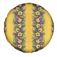 Aloha Hawaii Mardi Gras Spare Tire Cover Gold Style LT05 - Polynesian Pride