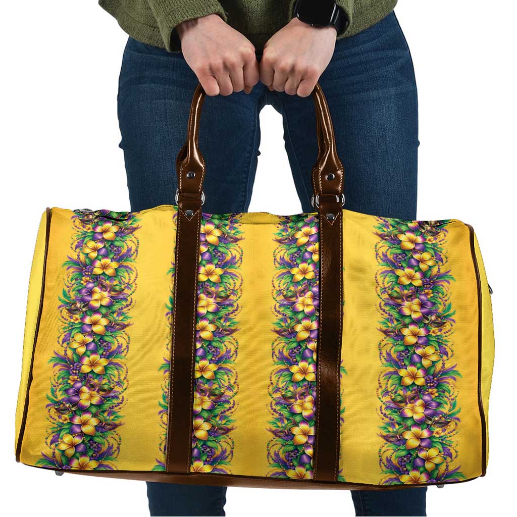 Aloha Hawaii Mardi Gras Travel Bag Gold Style