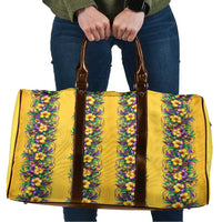 Aloha Hawaii Mardi Gras Travel Bag Gold Style