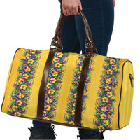 Aloha Hawaii Mardi Gras Travel Bag Gold Style