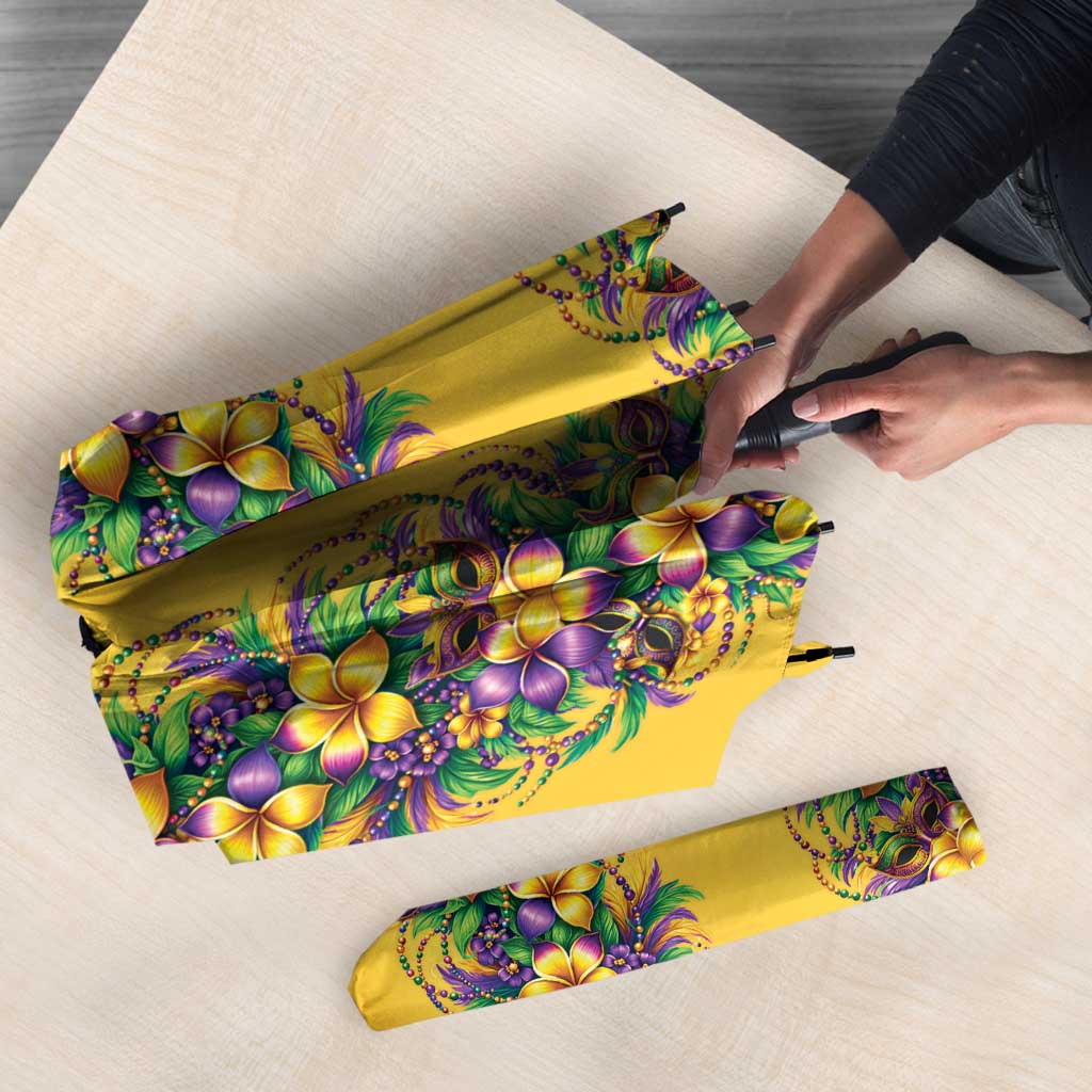 Aloha Hawaii Mardi Gras Umbrella Gold Style LT05 - Polynesian Pride