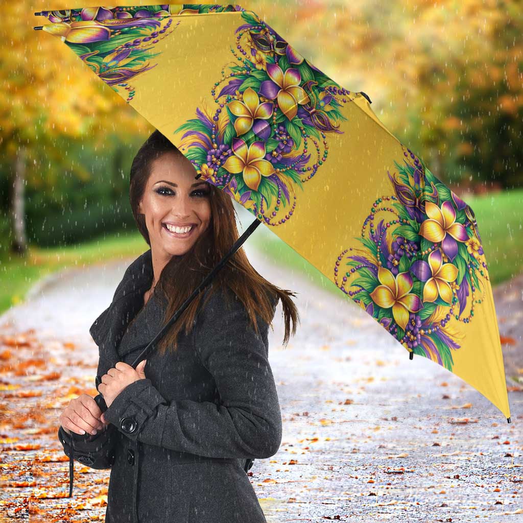 Aloha Hawaii Mardi Gras Umbrella Gold Style LT05 - Polynesian Pride