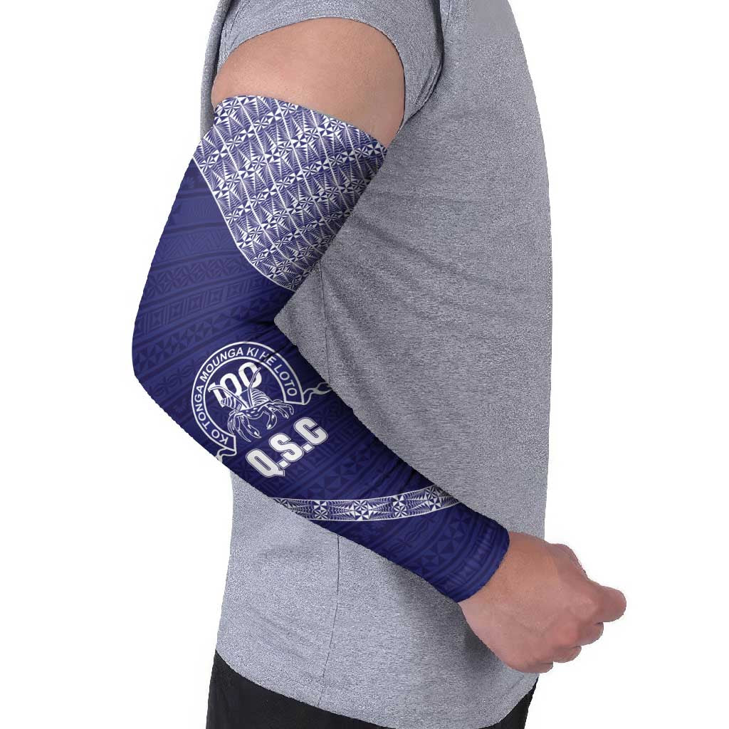 Tonga Queen Salote College Arm Sleeves 100 Years Anniversary Navy Color