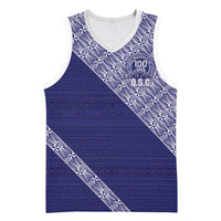 Tonga Queen Salote College Basketball Jersey 100 Years Anniversary Navy Color