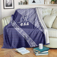 Tonga Queen Salote College Blanket 100 Years Anniversary Navy Color