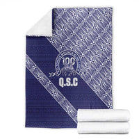 Tonga Queen Salote College Blanket 100 Years Anniversary Navy Color