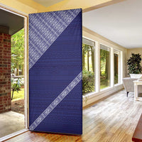 Tonga Queen Salote College Door Cover 100 Years Anniversary Navy Color