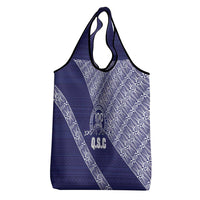 Tonga Queen Salote College Grocery Bag 100 Years Anniversary Navy Color