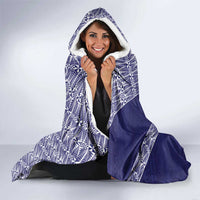 Tonga Queen Salote College Hooded Blanket 100 Years Anniversary Navy Color