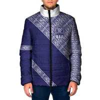 Tonga Queen Salote College Padded Jacket 100 Years Anniversary Navy Color