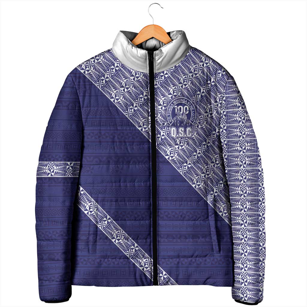 Tonga Queen Salote College Padded Jacket 100 Years Anniversary Navy Color