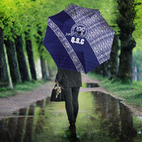 Tonga Queen Salote College Umbrella 100 Years Anniversary Navy Color LT05 - Polynesian Pride