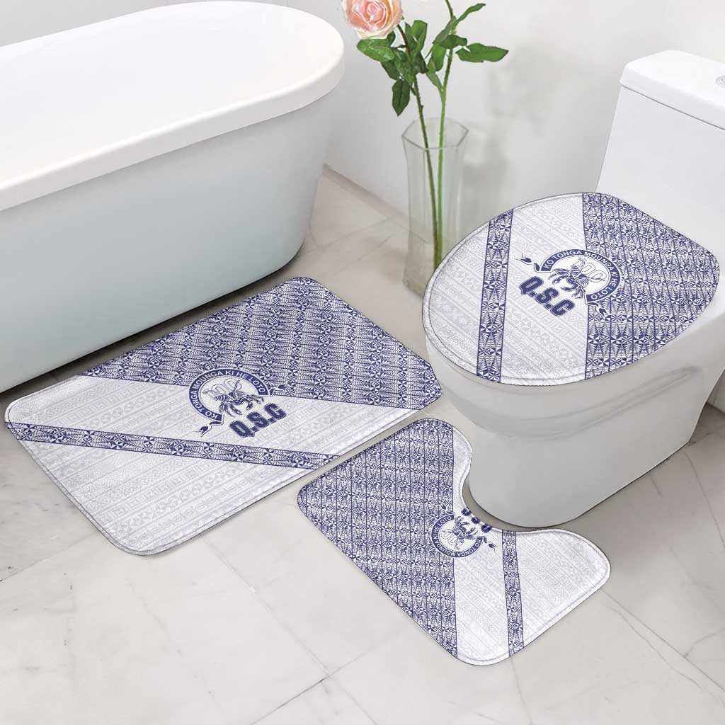 Tonga Queen Salote College Bathroom Set 100 Years Anniversary White Color LT05 - Polynesian Pride