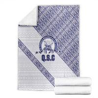 Tonga Queen Salote College Blanket 100 Years Anniversary White Color