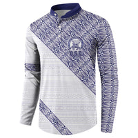 Tonga Queen Salote College Button Sweatshirt 100 Years Anniversary White Color