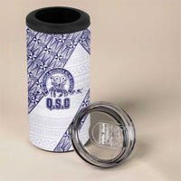Tonga Queen Salote College 4 in 1 Can Cooler Tumbler 100 Years Anniversary White Color