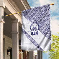 Tonga Queen Salote College Garden Flag 100 Years Anniversary White Color