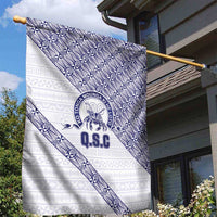 Tonga Queen Salote College Garden Flag 100 Years Anniversary White Color