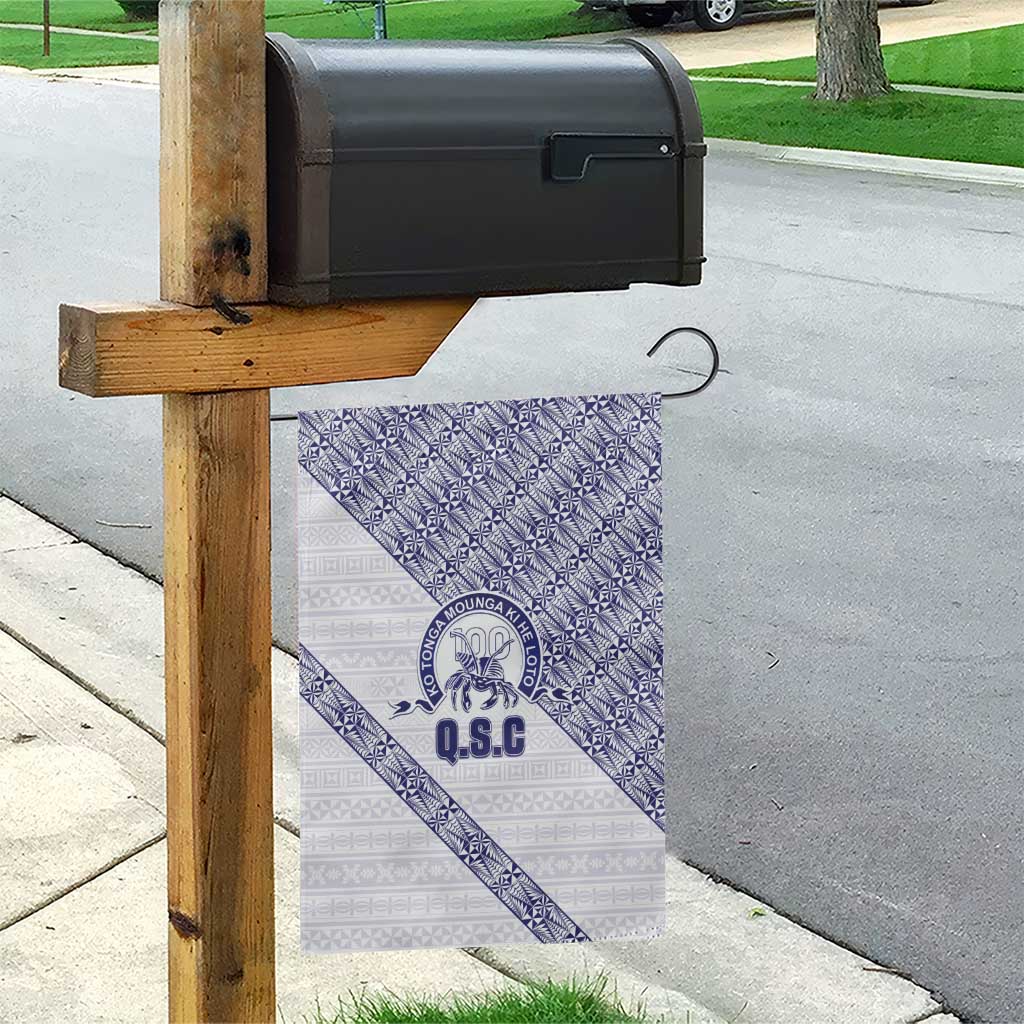 Tonga Queen Salote College Garden Flag 100 Years Anniversary White Color