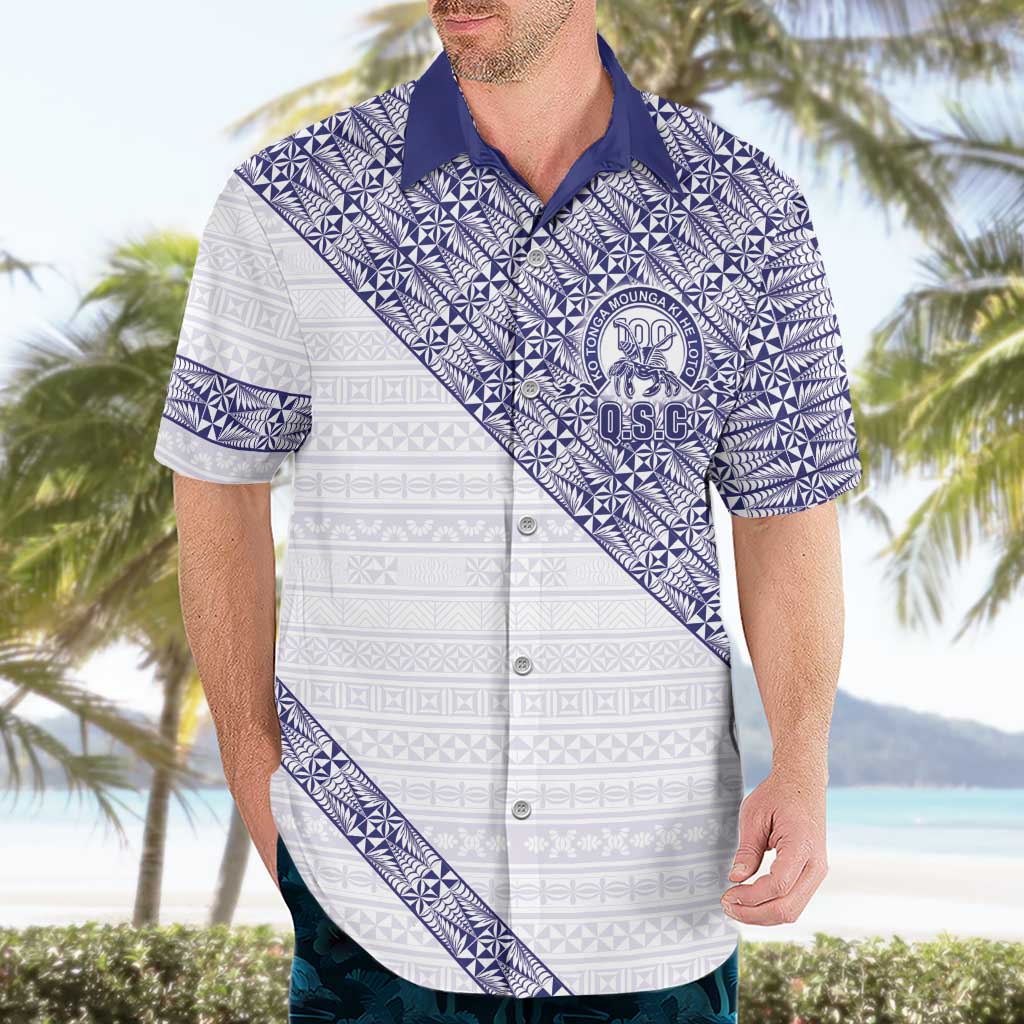Tonga Queen Salote College Hawaiian Shirt 100 Years Anniversary White Color