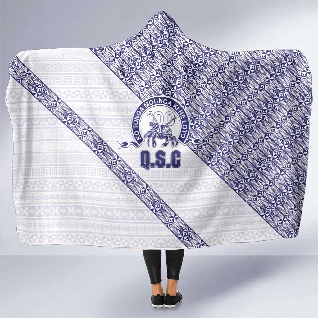 Tonga Queen Salote College Hooded Blanket 100 Years Anniversary White Color